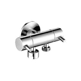 DUAL Control Mini Cistern Cock In Chrome, Stinless Steel, GunMetal, Matte Black, Gold And Brushed Gold